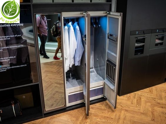 Dịch vụ sửa tủ là chăm sóc quần áo thông minh Samsung tại nhà